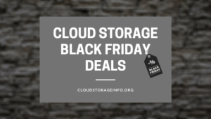 cloud storage black friday deals