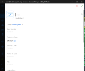 mSecure Review - Additional Features 1