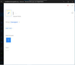 mSecure Review - Additional Features 2