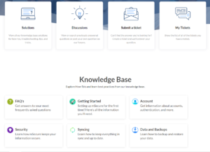mSecure Review - Support 1