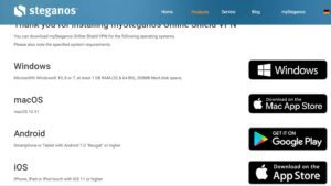 mySteganos Online Shield VPN Review - Ease of Use 2