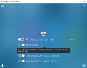 mySteganos Online Shield VPN Review - Features 1