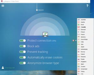 mySteganos Online Shield VPN Review - Server 1