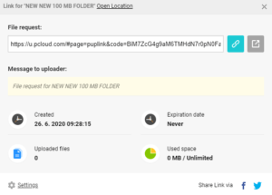 pCloud Review Request Files